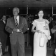 Conrad Hilton at the opening of the Istanbul Hilton in 1955.